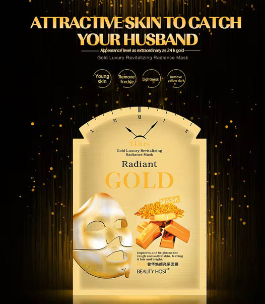 24k Gold Brightening Facial Mask