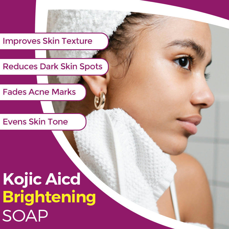 Brightening cleansing soap