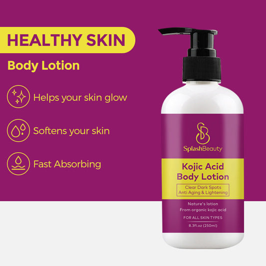 Kojic acid lightening lotion