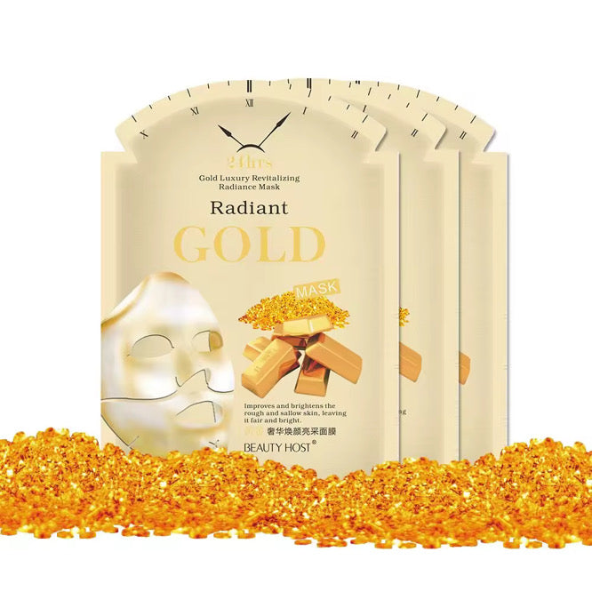 24k Gold Brightening Facial Mask