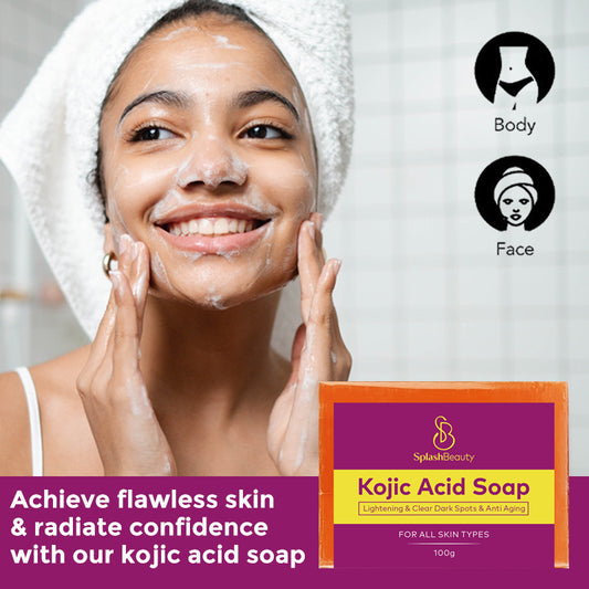 Brightening cleansing soap