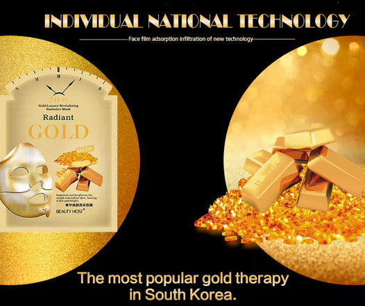 24k Gold Brightening Facial Mask