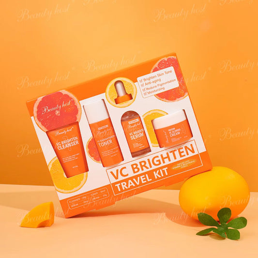 Dark Spot Remover VC Brightening Facial Revitalizing Skin Care Kit 4
Piece Set in Gift Box