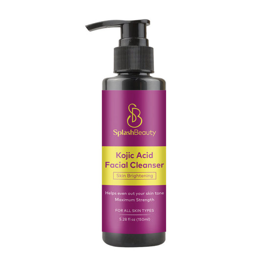 Skin brightening facial cleanser